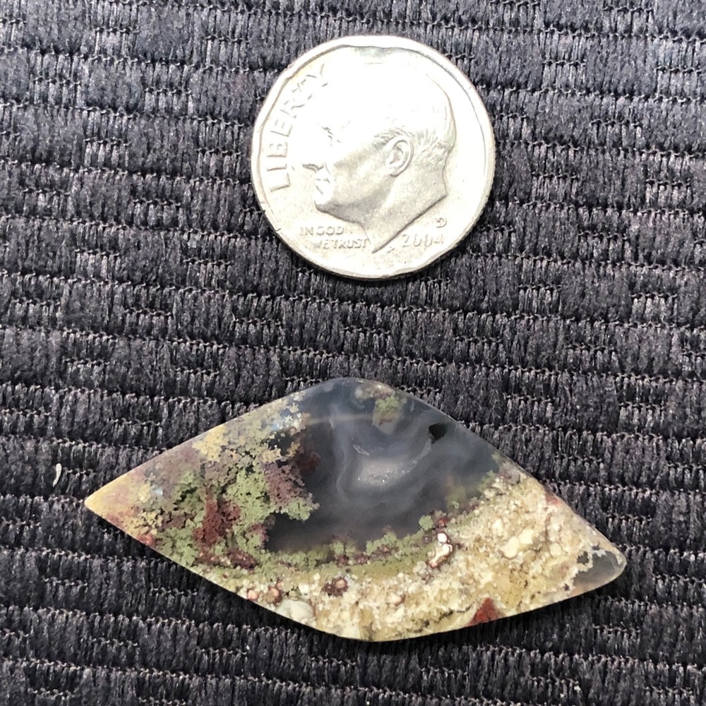 Freeform moss agate - Picture 12 of 16
